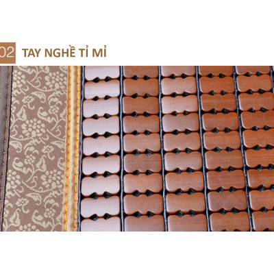 Tấm lót ghế bằng trúc thoáng khí dùng cho ghế ô tô hay văn phòng