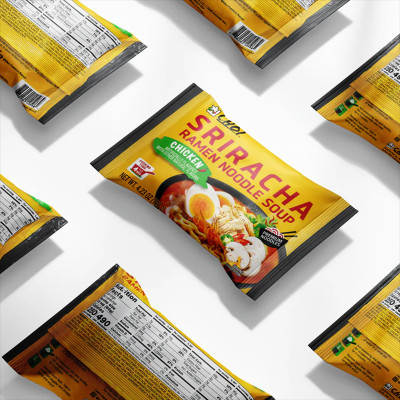 Mì Choi Sriracha gói 120g (Vị gà)