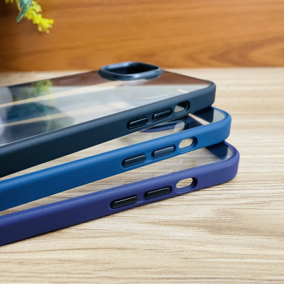 Ốp lưng dành cho iPhone 14 Plus Rock viền màu- Hàng chính hãng