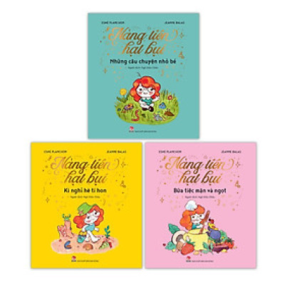 Sách - Nàng Tiên Hạt Bụi - Combo 3 Cuốn - Kim Đồng