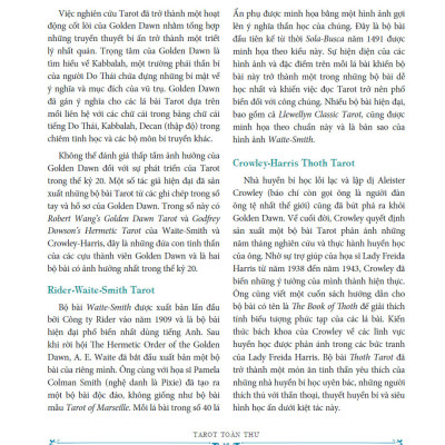 Tarot Toàn Thư - Đọc Vận Mệnh Qua Những Lá Bài -SGB