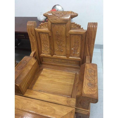 Bộ bàn ghế âu á hộp cuốn thư gỗ gõ đỏ,kate