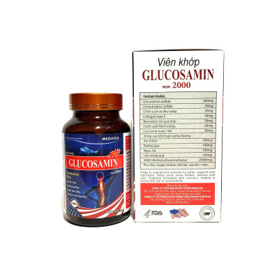 VIÊN KHỚP GLUCOSAMIN – GIÚP PHỤC HỒI VÀ GIẢM ĐAU XƯƠNG KHỚP – SCHIFF GLUCOSAMINE – LỌ 100 VIÊN