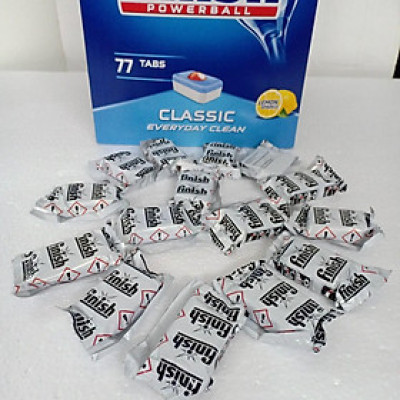 Bán lẻ 12 Viên rửa bát Finish ( LOẠI 16G/ VIÊN )