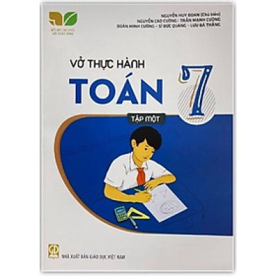 Sách - Vở thực hành toán 7 tập 1 (Kết nối tri thức với cuộc sống)