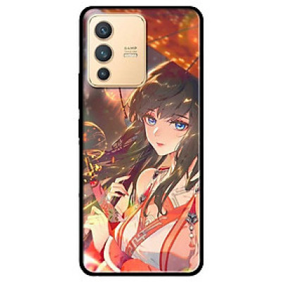 Ốp lưng dành cho Vivo V23 5G / S12 - Vivo Y15s / Y15A - Thiếu Nữ Mắt Xanh