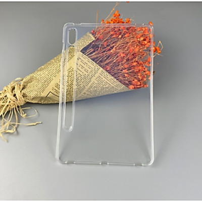 Ốp lưng cho Samsung Galaxy Tab S10 Fe , S10 Fe Plus , S8 Plus, Tab S8, Tab S8 Ultra, Tab S9, Tab S9 Plus, Tab S9 Fe, Tab S7, Tab S7 Plus, Tab S7 Fe, Tab A9, Tab A9 Plus, Tab A8 2020, Tab A7 Lite silicon dẻo trong suốt, có gờ bảo vệ camera - Hàng Nhập Khẩu