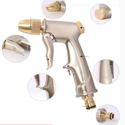  Bộ dây vòi xịt nước rửa xe, tưới cây . tăng áp 3 lần, loại 20m 206701-1 đầu đồng,cút,+ tặng đai