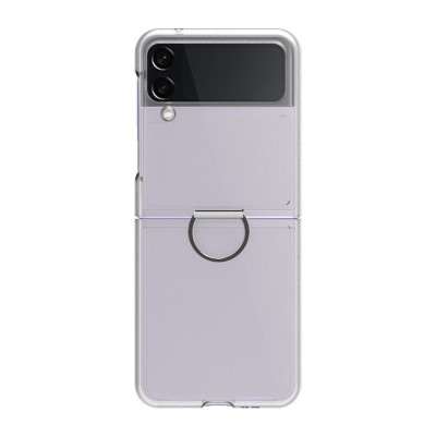 Ốp dành cho Z Flip 3 Samsung trong suốt cao cấp nhám chống vân tay - Hàng chính hãng