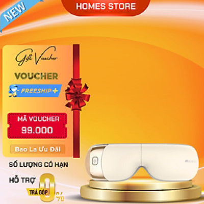 Máy Massage Mắt Xiaomi Momoda SX322 360 Độ Tích Hợp Nghe Nhạc Công Suất 7.5 W - Hàng Chính Hãng