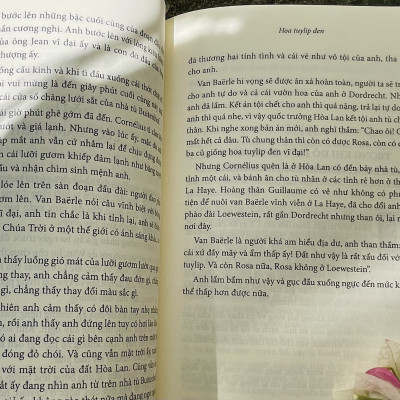 HOA TUYLIP ĐEN - Alexandre Dumas cha - Mai Thế Sang dịch - Đông A – Nxb Văn học (Bìa mềm)