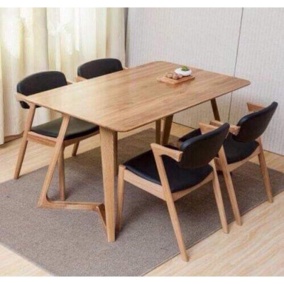 ghế coffee hiện đại gỗ sồi