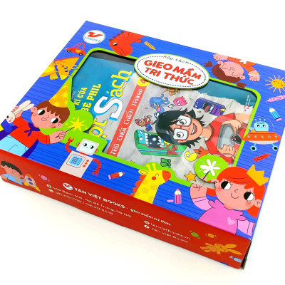 Box Set Gieo Mầm Tri Thức 4: Nhật Kí Chú Bé Phil Mọt Sách (Bộ 5 Cuốn)