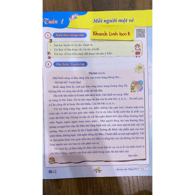 Sách - Bài tập tuần tiếng việt 4 - tập 1 (biên soạn theo chương trình SGK mới) (Kết Nối)