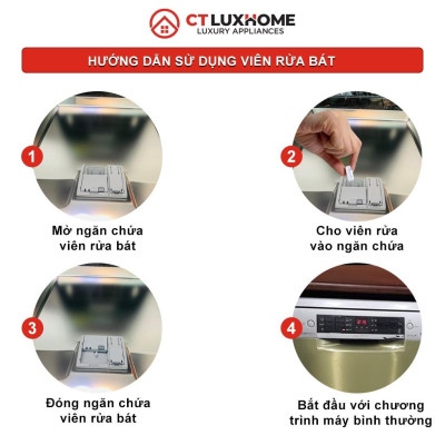 Viên rửa bát Finish Quantum Max 60 viên - Hàng chính hãng 