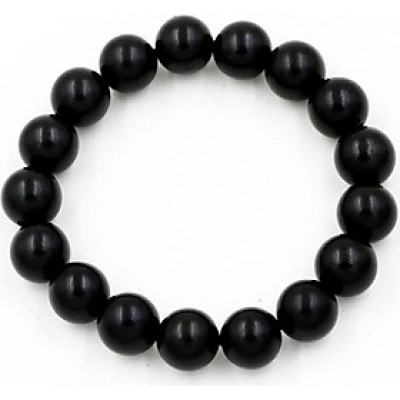 Vòng tay chuỗi hạt gỗ Đàn hương đen 12 ly 17 hạt