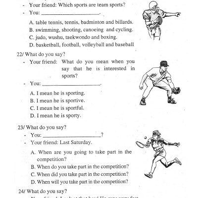 Bài Tập Trắc Nghiệm Tiếng Anh Lớp 8