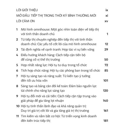 Tiếp Thị Với Tinh Thần Doanh Chủ - Vượt Qua Sự Chuyên Nghiệp Để Hướng Tới Sáng Tạo, Lãnh Đạo Và Bền Vững - Entrepreneurial Marketing