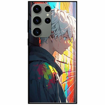 Ốp lưng cho Samsung S21 FE - S23 - S23 Plus - S23 Ultra - S24 - S24 Ultra - Cậu Bé Sad - Hàng Chính Hãng