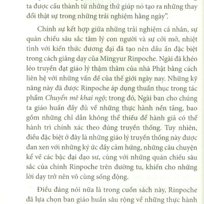 Phật Giáo Tây Tạng Cơ Bản - Chuyển Mê Khai Ngộ