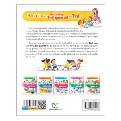 Combo Bách Khoa Nuôi Dưỡng Thói Quen Tốt Cho Trẻ (4 Cuốn)