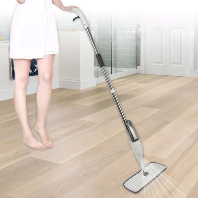 Cây lau nhà phun sương xoay 360 độ đa năng 3 Trong 1 vừa lau khô vừa phun nước, bình nước di động 350ml đủ làm sạch 100m2 sàn , trục quay 360 độ giúp lau mọi ngóc ngách , thanh cầm bằng thép siêu bền, chống ăn mòn va đập tốt . 