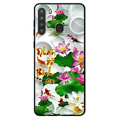 Ốp lưng dành cho Samsung Galaxy A21 mẫu Thư Pháp Nhẫn Bình Ann