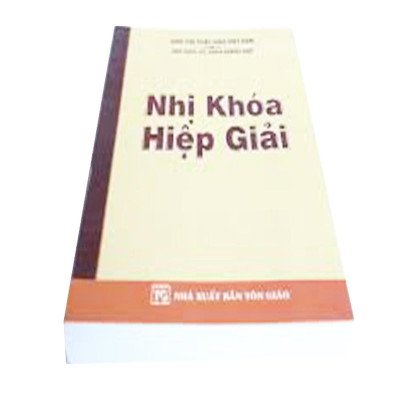 Sách - Nhị Khóa Hiệp Giải - Tổ In Ấn Kinh Phật