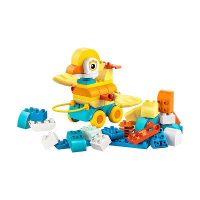 Đồ Chơi Lắp Ráp 3 Trong 1 Động Vật Đi Trên Bánh Xe LEGO DUPLO 10448 (58 chi tiết)