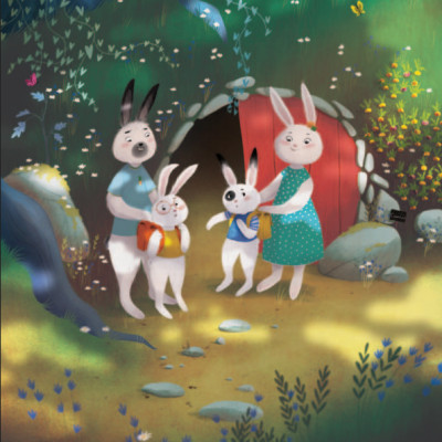 Sách - Truyện Hay Giúp Trẻ Thông Thái - Chị Em Thỏ Thích Tự Do