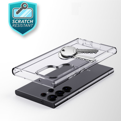 Ốp lưng chống sốc cho Samsung Galaxy S23, S23 Plus, S23 Ultra hiệu Likgus Crashproof (siêu mỏng, chống chịu mọi va đập, chống ố vàng) - Hàng nhập khẩu