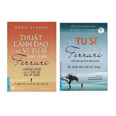 Combo 2 cuốn: Thuật Lãnh Đạo Từ Vị Tu Sĩ Bán Chiếc Ferrari + Vị Tu Sĩ Bán Chiếc Ferrari Vị Tu Sĩ Bán Chiếc Ferrar (Tái Bản 2020)