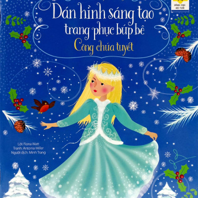 Bộ Sticker Dolly Dressing - Dán Hình Sáng Tạo Trang Phục Búp Bê - Bộ 2 (Bộ 4 Tập)