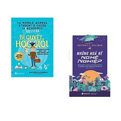 Combo 2 cuốn sách: Bí Quyết Học Giỏi + Những Ngã Rẽ Nghề Nghiệp