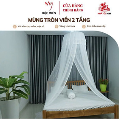 Màn tròn resort - Màn khách sạn - Màn tròn cao cấp Mộc Miên ( video , hình thật )