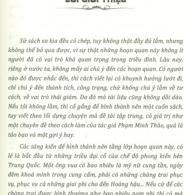 Quan Thái Giám Trong Hoàng Cung Việt