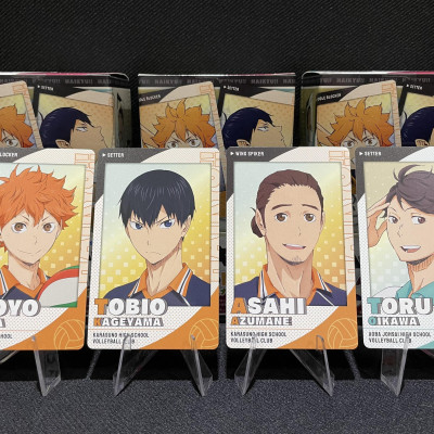 Bộ Thẻ Sưu Tập Nhân Vật Haikyu - Thẻ Snapmide Vol.2 - Ensky HK-SC02 (3 Cards Ngẫu Nhiên/Túi)
