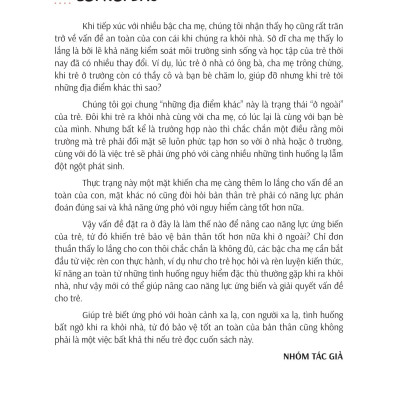 Sách - Kĩ Năng An Toàn Cho Học Sinh - An Toàn Khi Ở Ngoài