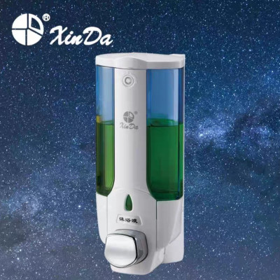 Hộp đựng xà phòng dầu gội sữa tắm đơn Xinda ZYQ138 màu bạc, nhập khẩu chính hãng