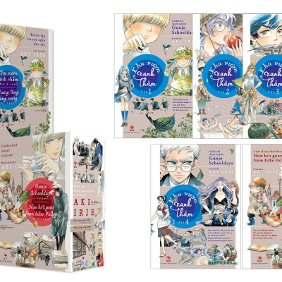 Boxset Tuyển Tập Truyện Ngắn Đặc Sắc Của Tác Giả Aki Irie (Bộ 5 Cuốn) - Tặng Kèm 5 Postcard