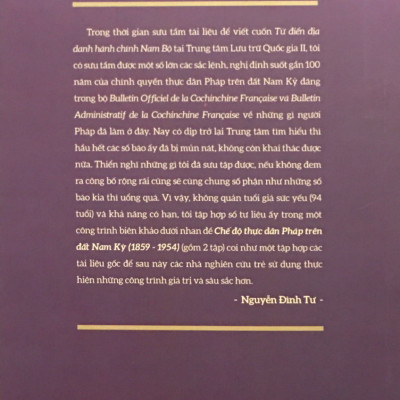 Tập 2 - Chế Độ Thực Dân Pháp Trên Đất Nam Kỳ 1859-1954 - TH165