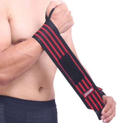 Băng Quấn Bảo Vệ Cổ Tay GYM  Wrist Cao Cấp 60x8cm (1 Đôi)