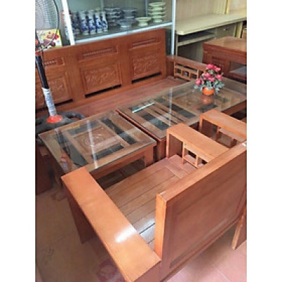 bộ bàn ghế gỗ tự nhiên.