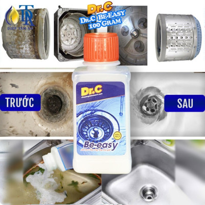 Combo Bột Thông Cống Cực Mạnh,Tẩy Lồng Máy Giặt,Thông Bồn Cầu Be-easy+Tẩy Mốc Quần Áo,Tẩy Mốc Tường,Tẩy Mốc Gioăng Cao Su Máy Giặt Dr.C