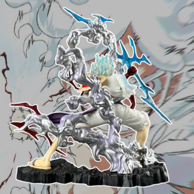 Mô Hình Luffy Gear 5 Có Đảo Quỷ 26Cm Mô hình One Piece Cao Cấp, Figure Mô Hình Anmie One Piece Luffy Vua Hải Tặc