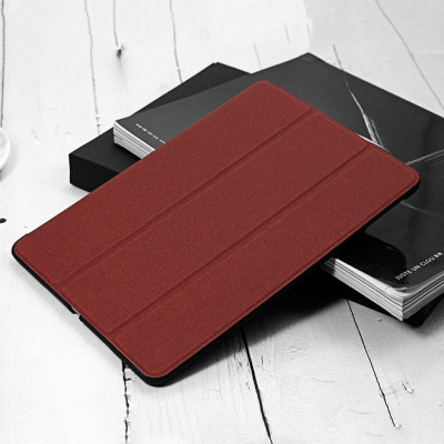 Bao da ipad Mini 5 2019 hiệu Mutural có khe cài bút cảm ứng_ Đỏ- hàng nhập khẩu