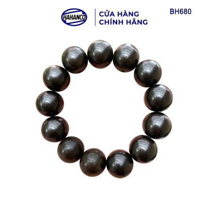Vòng phong thủy gỗ Mun Sừng đen bóng (đủ Size) dành cho người có địa vị, thăng tiến trong công việc (BH680)