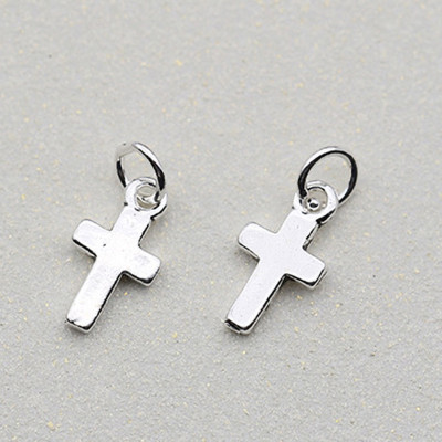 Combo 6 cái charm bạc thánh giá treo - Ngọc Quý Gemstones