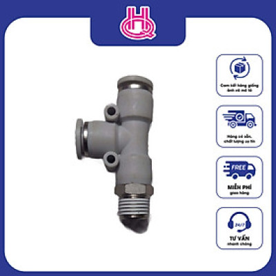 Đầu nối ống chữ T Pneumax PPD Male Run Tee - Hàng chính hãng