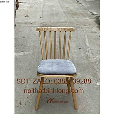 ghế đơn  nan gỗ